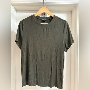 prAna Foundation Rib Tee | XL | Olive Green